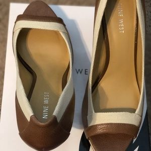 Nine West Open-toe heels (around 4in)